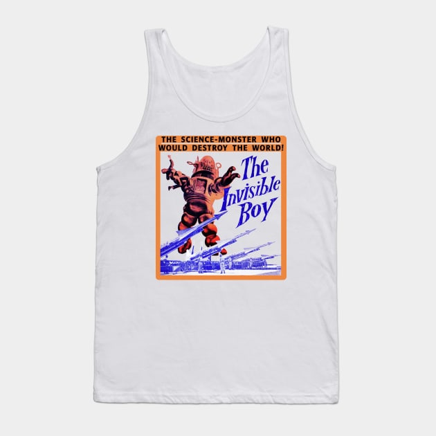 Invisible Boy Tank Top by MonsterKidRadio